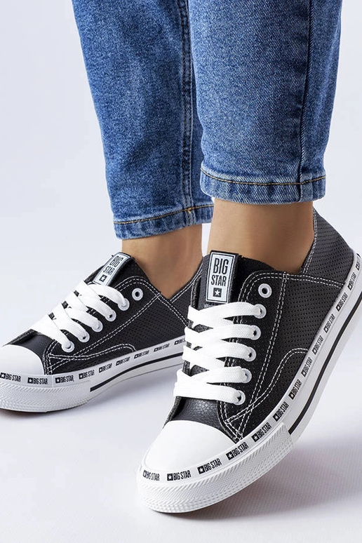 Tênis preto vazado Big Star FF274023