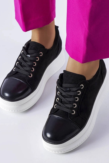 Sapatos de plataforma pretos, "Pascaline"