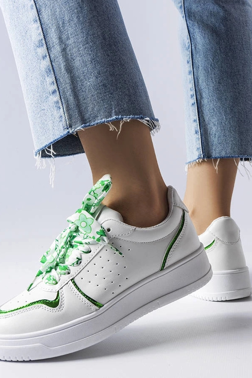 Tênis Pryor Branco com Fita Amarrada