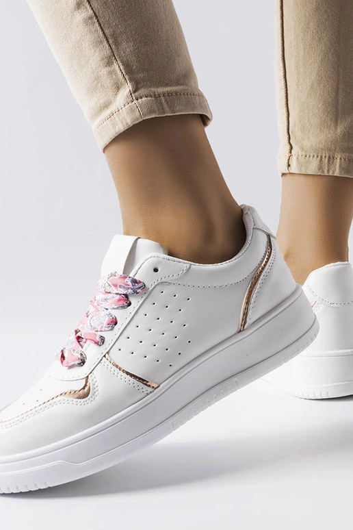 Tênis Pryor Branco com Fita Amarrada