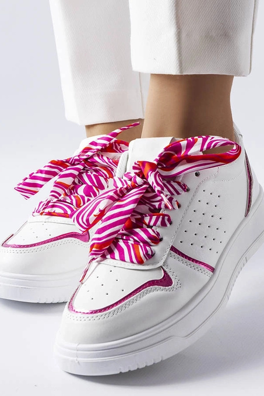 Tênis Pryor Branco com Fita Amarrada