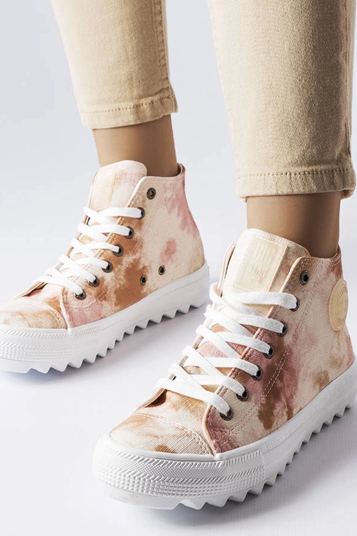 Tênis Big Star estampado bege LL274048