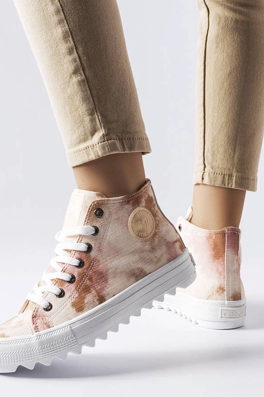 Tênis Big Star estampado bege LL274048