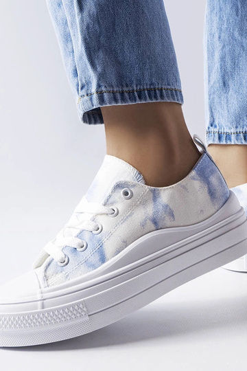 Tênis Rocheleau branco e azul