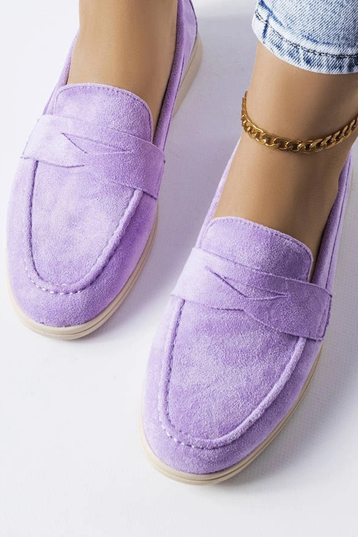 Mocassins Ferragus Roxo Eco-Suede