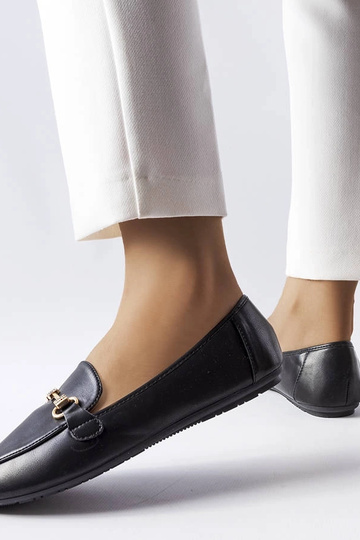 Mocassins decorativos pretos Lejeune 2