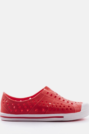 Chinelas infantis vermelhas, "Peppin"