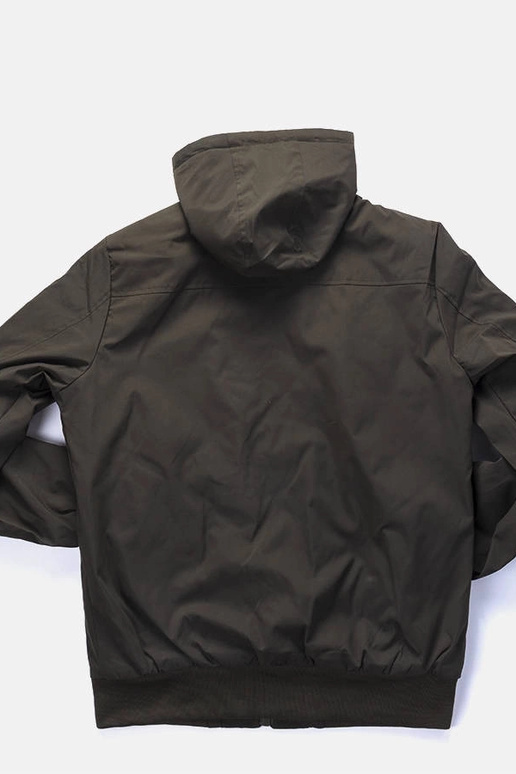 Jaqueta corta-vento com capuz...