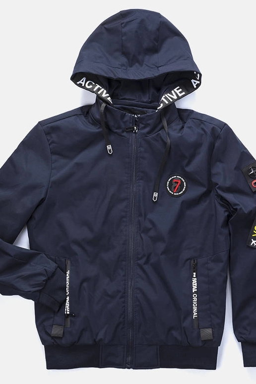 Casaco de transição azul marinho...