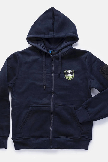 Moletom masculino azul...