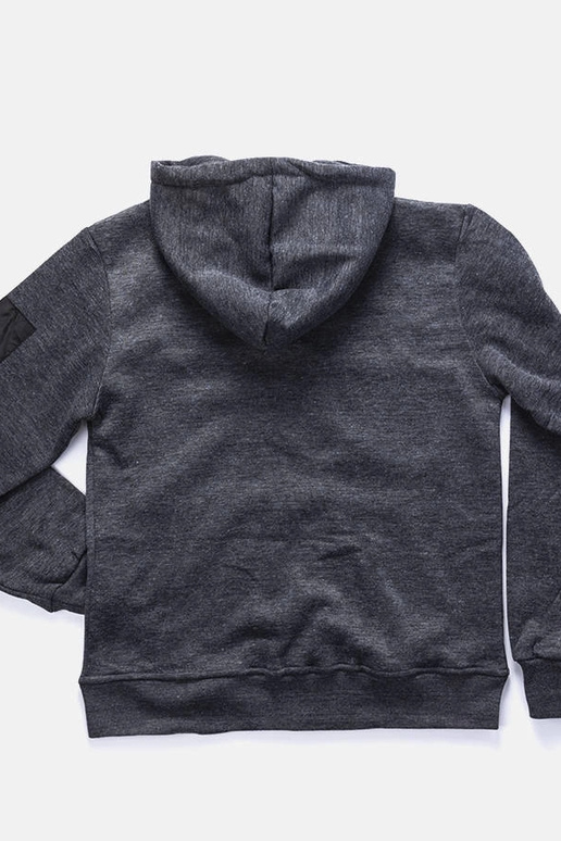 Moletom com capuz Labrosse cinza...