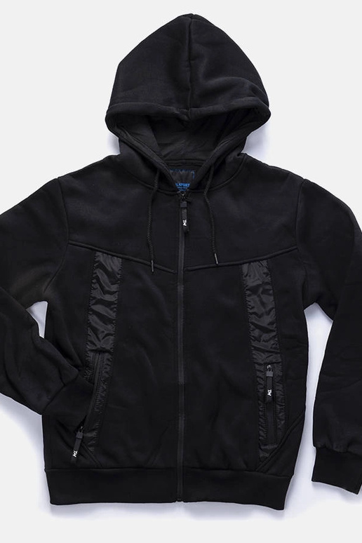 Moletom masculino preto Astolpho com...