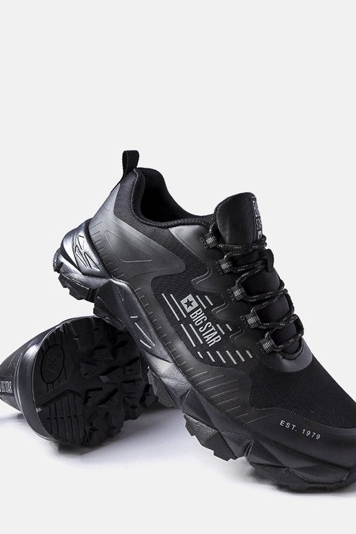 Sapatos pretos Big Star Trekking...