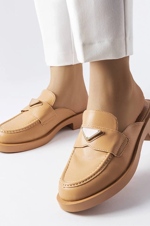 Sandálias fechadas Berkshire marrom