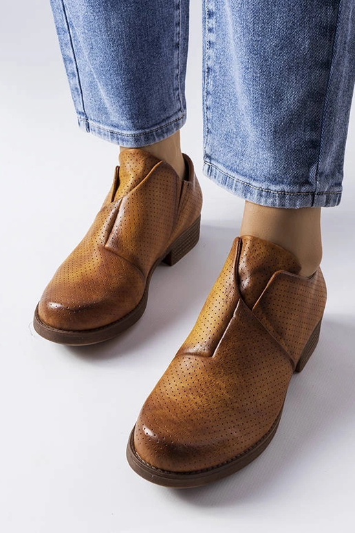 Botas Seymour Brown Slip-On Openwork...
