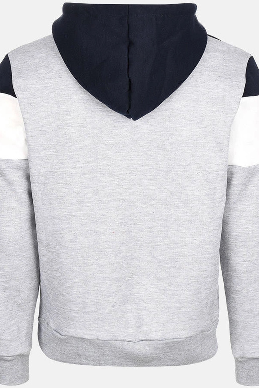 Moletom masculino cinza claro