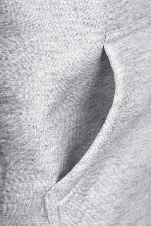 Moletom masculino cinza claro