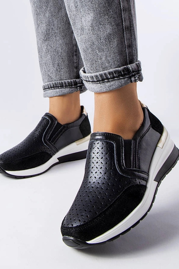 Tênis plataforma preto...