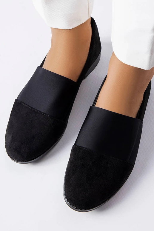 Sapatos baixos Stoney pretos