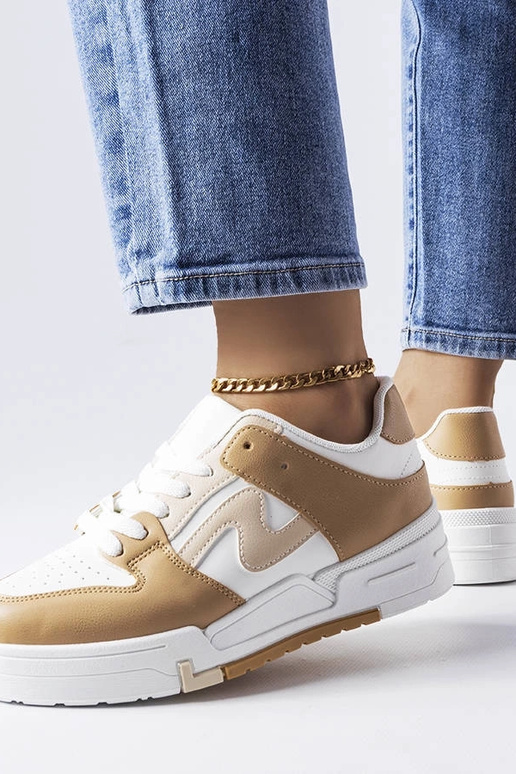 Sapatos marrons com sola grossa Harter