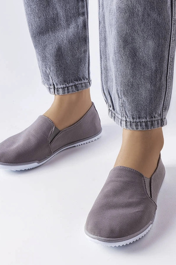 Tênis Gaulin Cinza Elástico