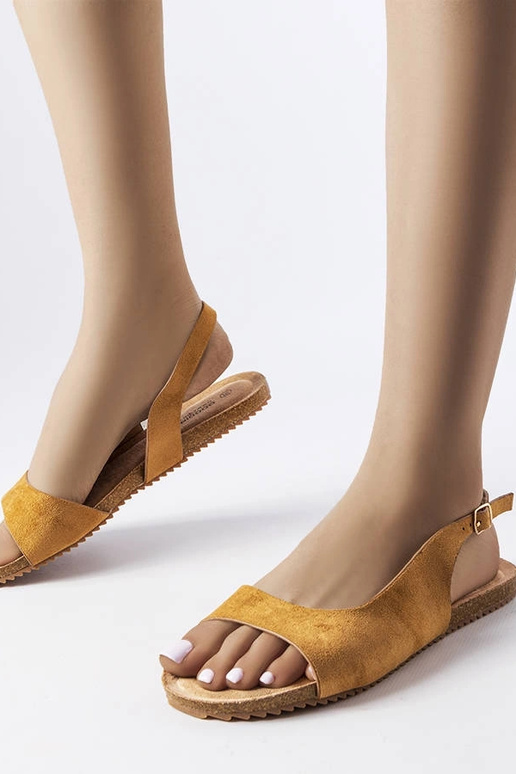 Sandálias Hebron Flat Marrom