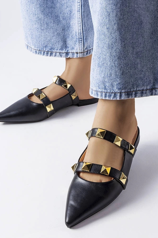 Chinelos Black Ruckman bico fino