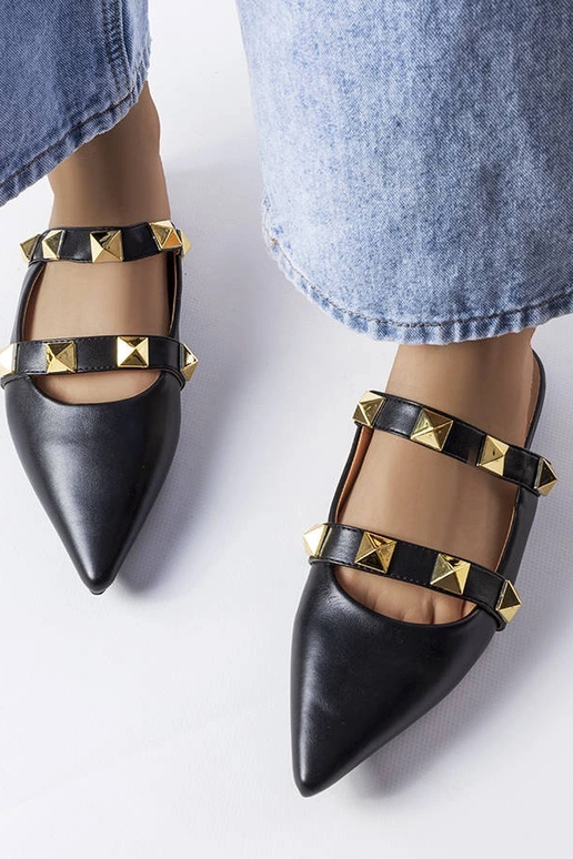 Chinelos Black Ruckman bico fino