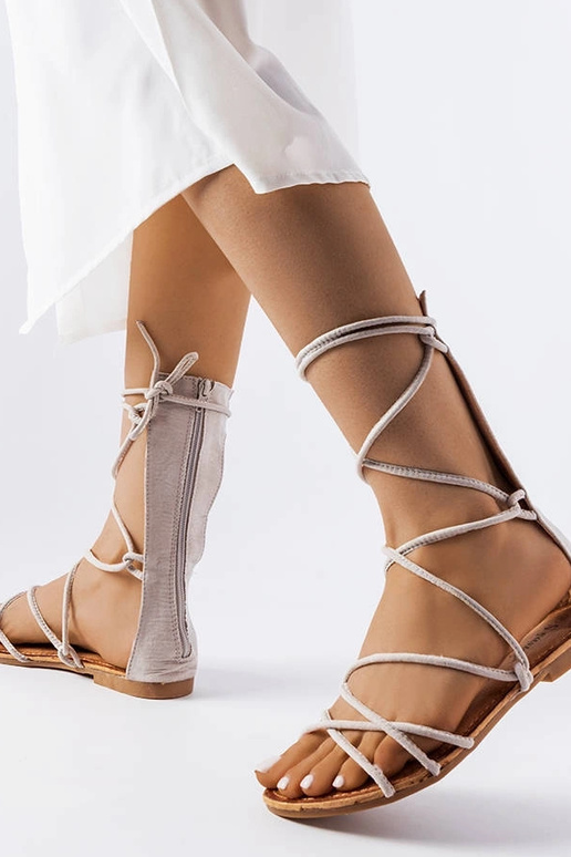 Sandálias Heliport Grey High-Tie