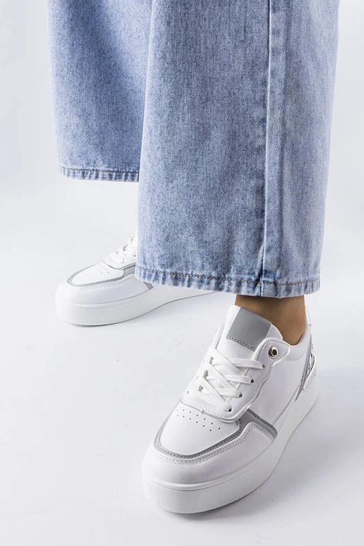 Tênis branco na plataforma Tooele