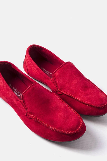 Mocassins masculinos vermelhos, "Sterlington" 2