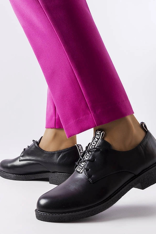 Sapatos Edmonton com Cadarço Preto