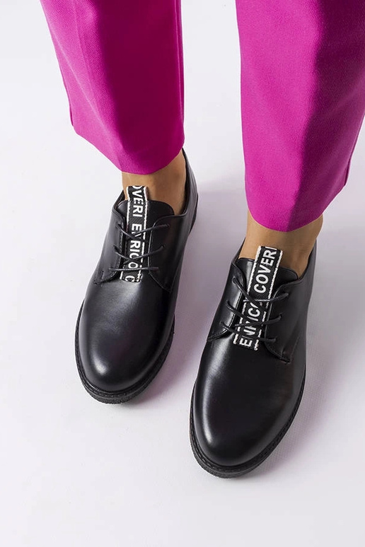 Sapatos Edmonton com Cadarço Preto