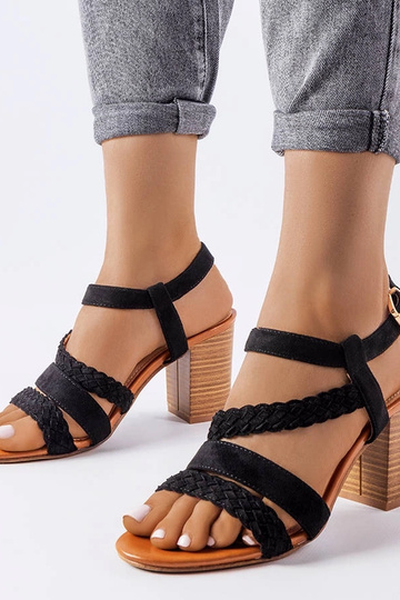 Sandálias Octave Black com...