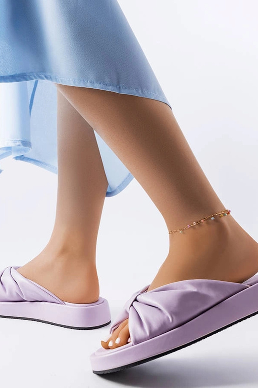 Sandálias Hog Purple Wedge