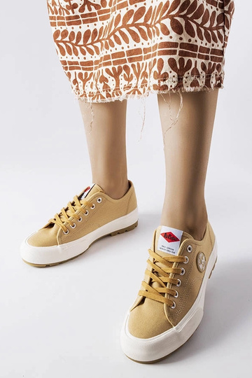 Tênis Lee Cooper Bege LCW-23-44-1655L