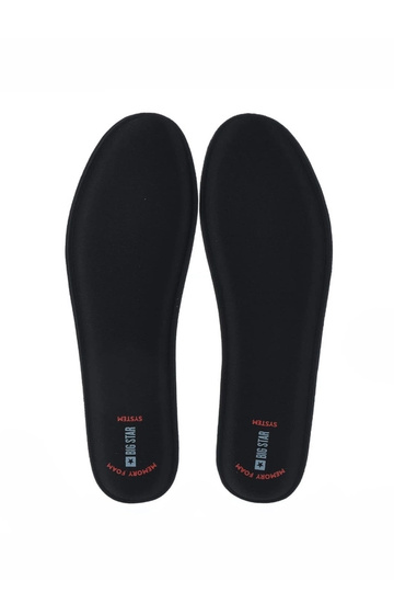 Palmilhas Big Star Memory Foam Pretas