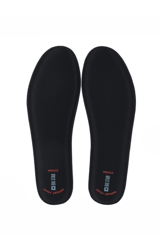 Palmilhas Big Star Memory Foam Pretas