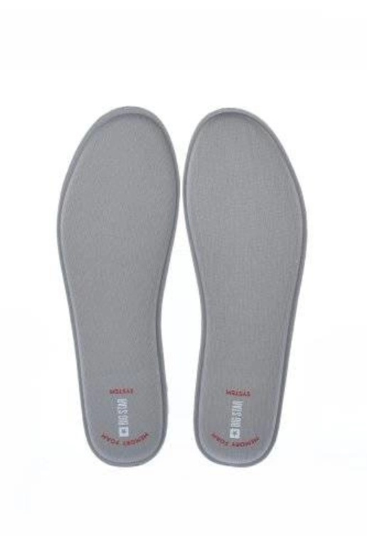 Palmilhas cinzas para sapatos, "Big...