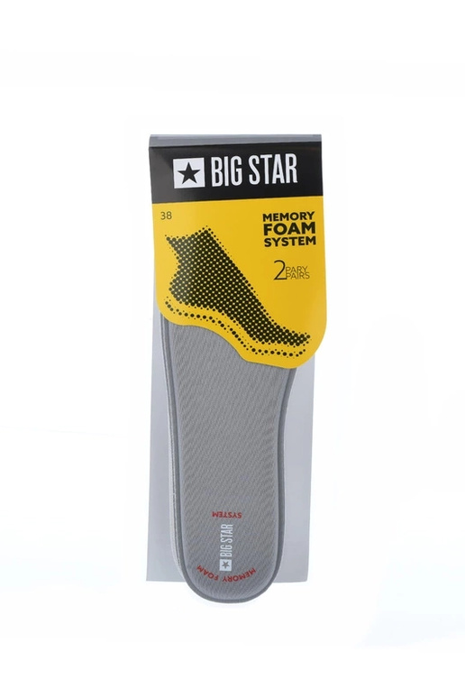 Palmilhas cinzas para sapatos, "Big...