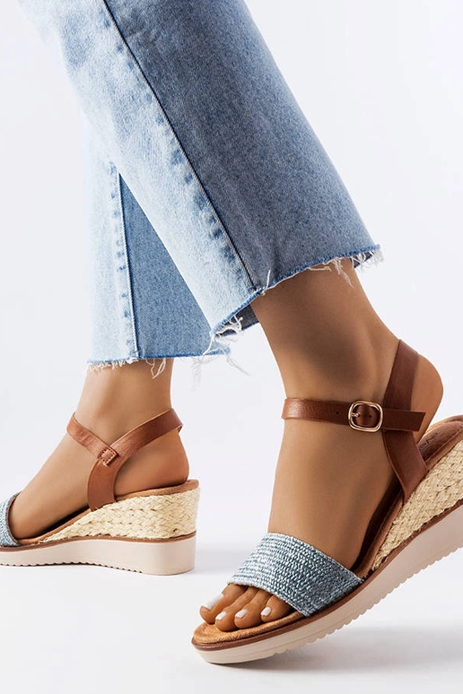 Sandálias Blue Miami Wedge Sandálias Blue Miami Wedge