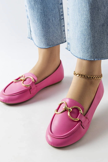 Mocassins femininos Pink Couturier 2