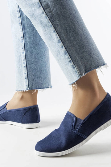 Tênis Quincy Navy Blue Fabric