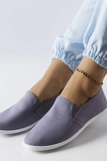 Tênis Quincy Cinza Tecido 2