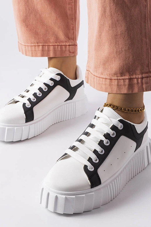 Tênis branco na plataforma Gosselin