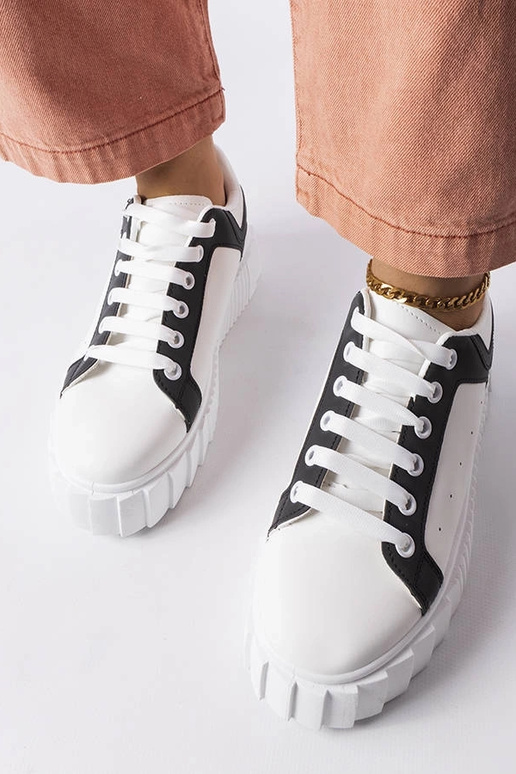 Tênis branco na plataforma Gosselin