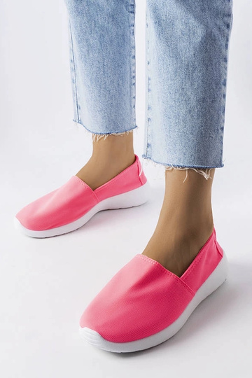 Tênis Slip-On Cor-de-rosa...