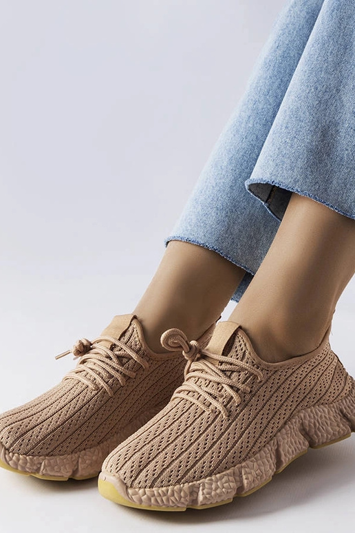 Tênis esportivos bege Élodie