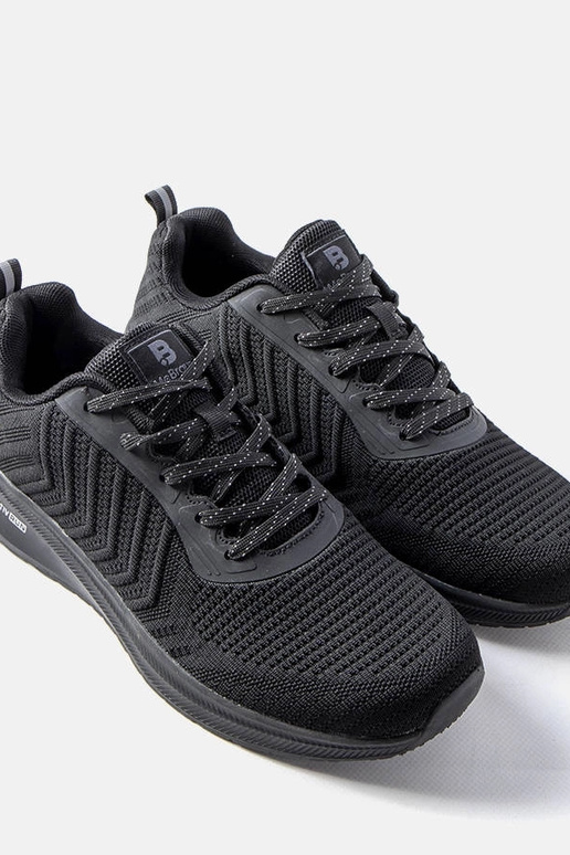 Tênis esportivo masculino preto Eunaste