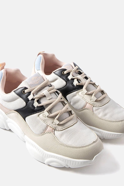 Tênis Lee Cooper Feminino Bege...